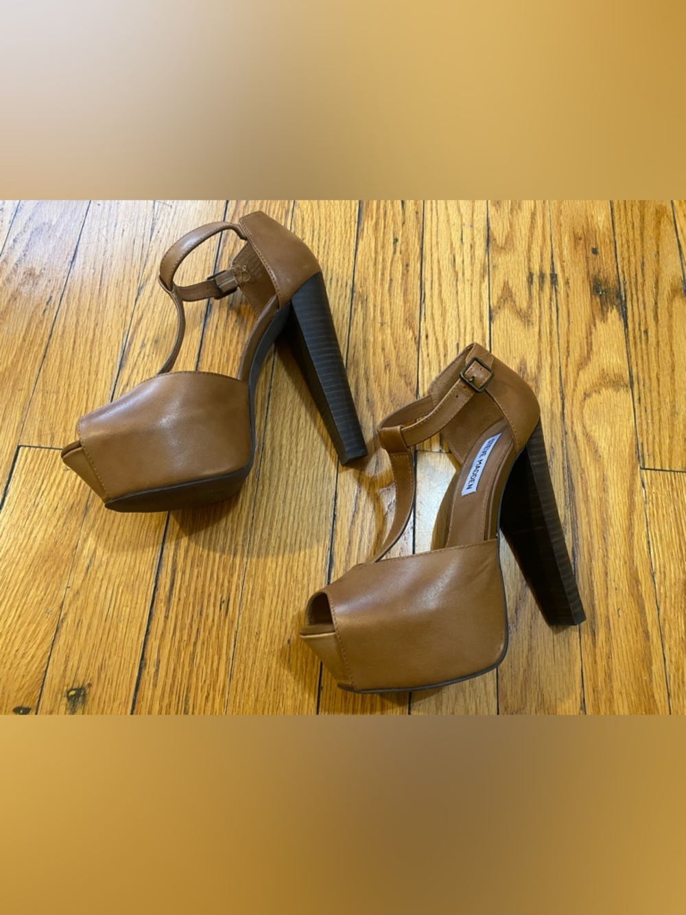 Steve Madden: Daquirii heels | T-strap + peep toe